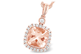 A241-65870: NECK 1.09 MORGANITE 1.26 TGW (7MM MORG)