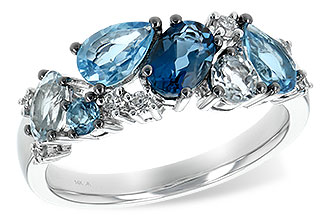 A244-36816: LDS RG 2.05 BLUE TOPAZ 2.16 TGW