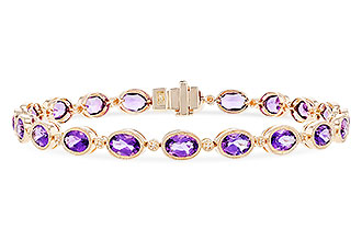 A328-93161: BRACELET 6.86 TW AMETHYST 6.90 TGW
