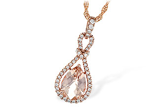 C245-27670: NECK 1.54 MORGANITE 1.75 TGW