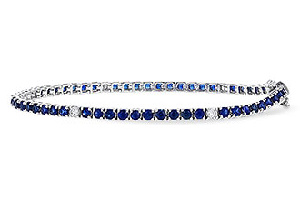 C329-83161: BRACELET 3.27 TW SAPP 3.52 TGW (7")