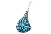 D242-59497: NECK 4.81 BLUE TOPAZ 4.94 TGW