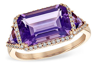 E245-28588: LDS RG 3.48 TW AMETHYST 3.70 TGW (12x8MM)