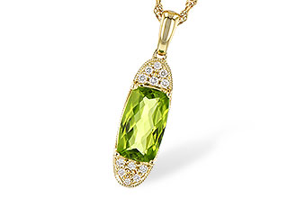 E328-07652: NECK 1.90 PERIDOT 2.00 TGW