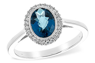 G244-37661: LDS RG 1.27 LONDON BLUE TOPAZ 1.42 TGW