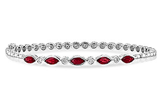 G245-34961: BANGLE 1.50 RUBY 1.63 TGW