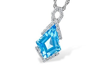 K328-02188: NECK 2.40 BLUE TOPAZ 2.53 TGW