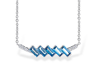 L328-07706: NECK .75 LONDON BLUE TOPAZ .80 TGW