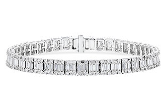 L328-93151: BRACELET 2.72 TW BAGUETTES 4.10 TW