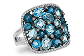 M242-59488: LDS RG 3.67 BLUE TOPAZ 3.94 TGW